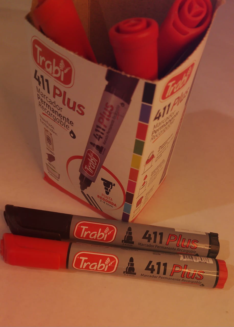 Marcador Indelebles/Permanentes 411 (x1)