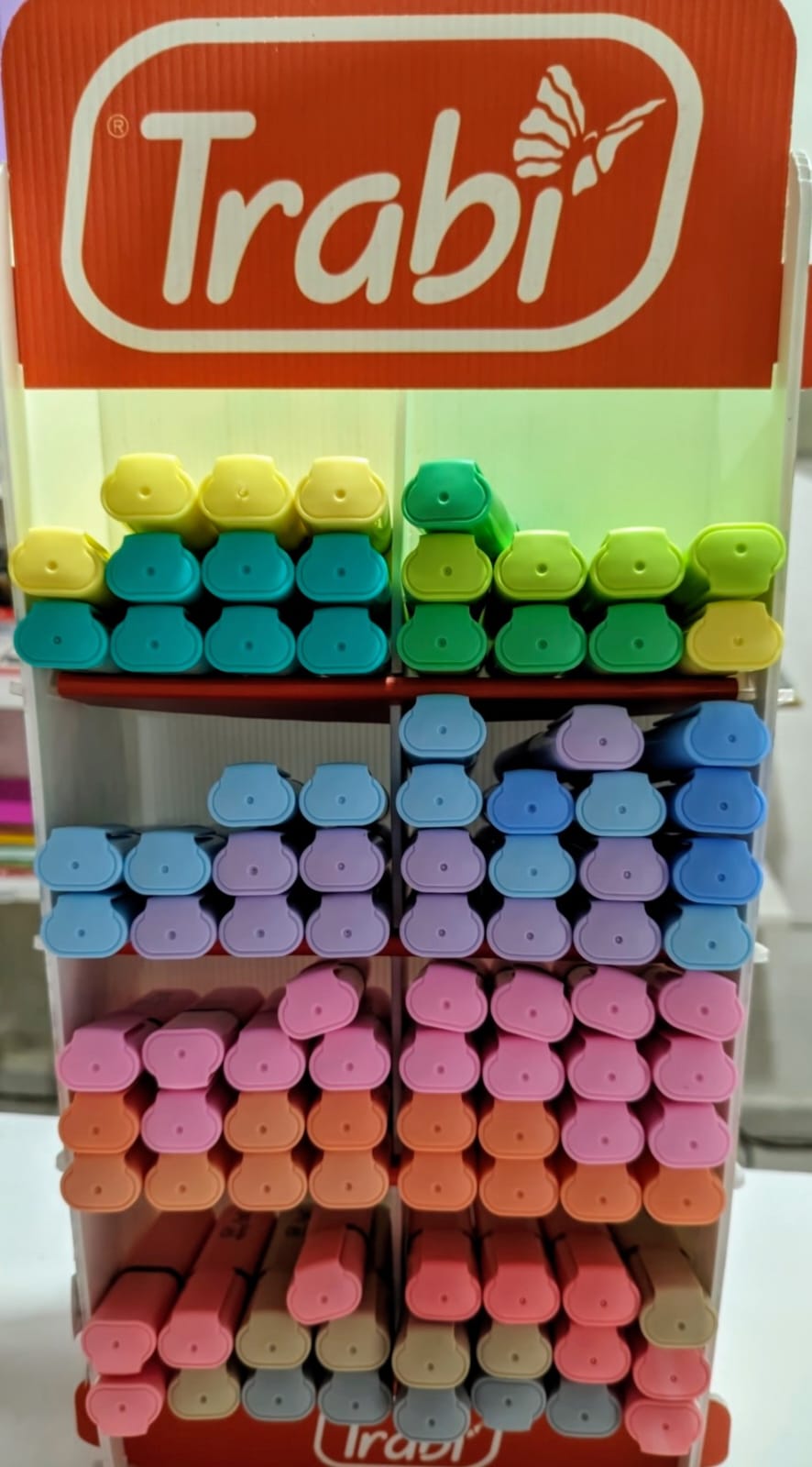 Resaltadores PASTEL TRABI CHATO